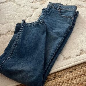 Express jeans cropped straight